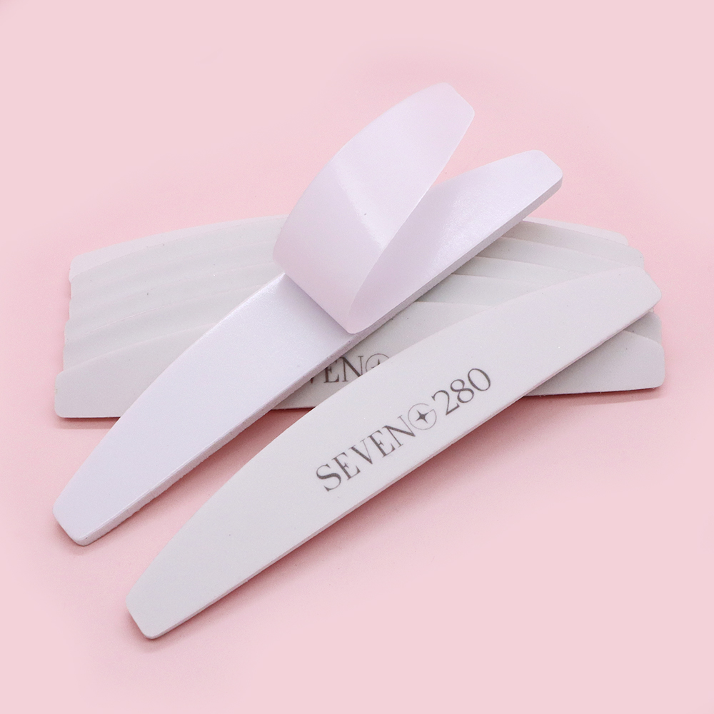 Nail File Titanium - 12 limes à ongles courbes de