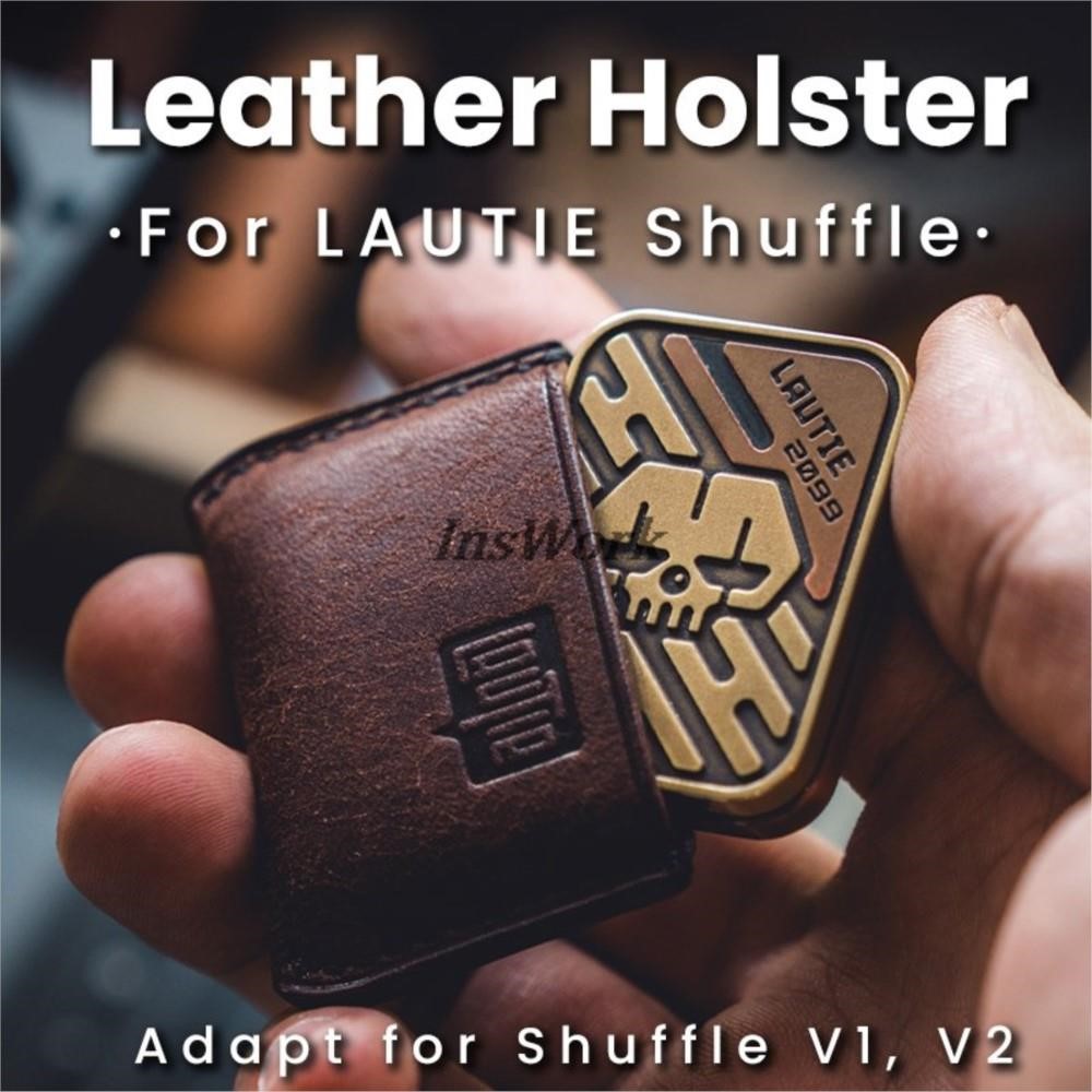 Edc Carry Holster - LAUTIE EDC-Étui en cuir pour Shuffle