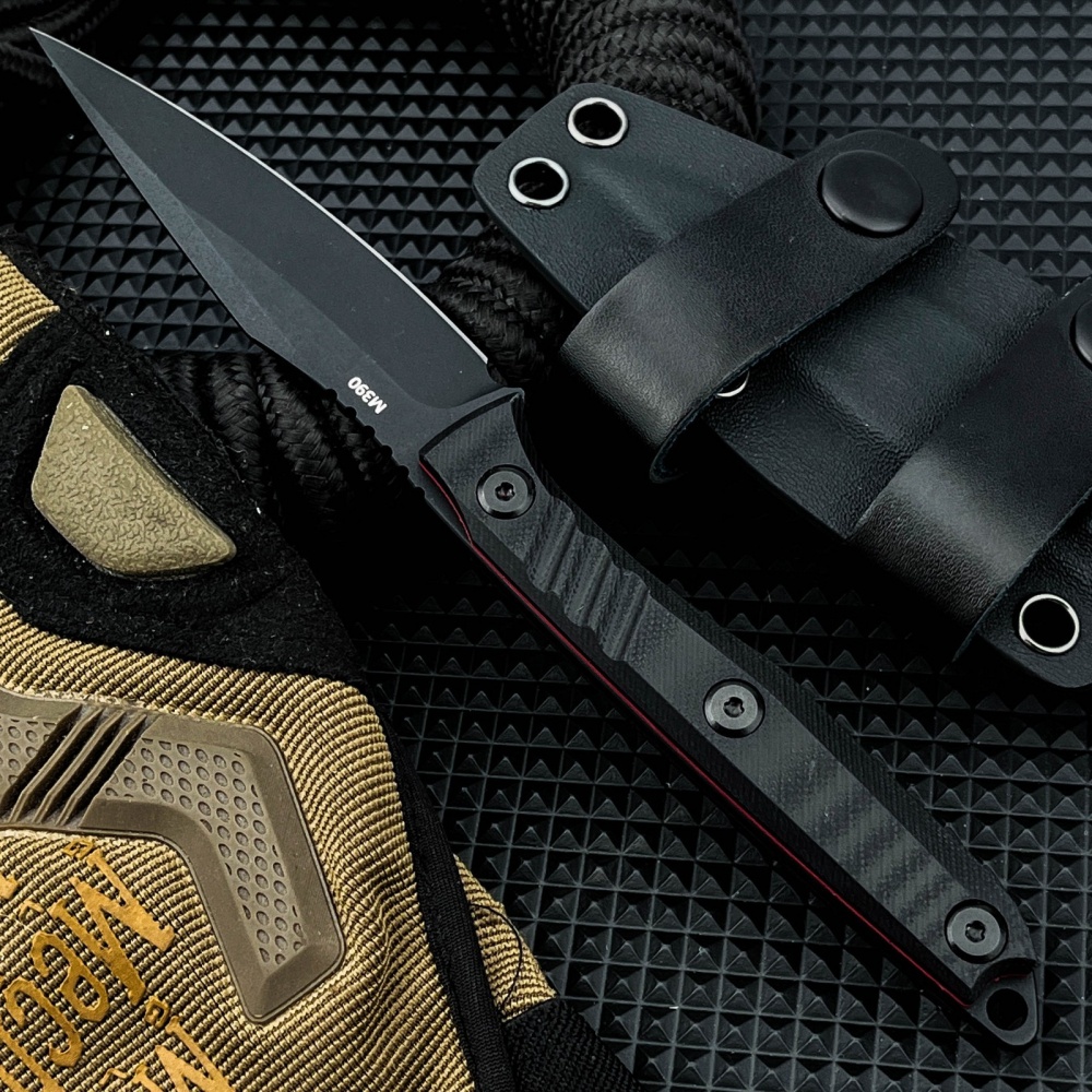 Edc Carry Kit - Couteau fixe durable 8Cr13Mov, couteau utilitaire