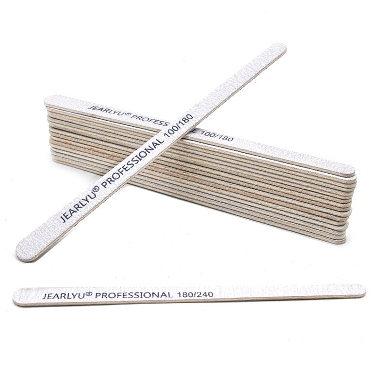 Nail File Titanium - 10 Pcs Forte Épais Bois Clous