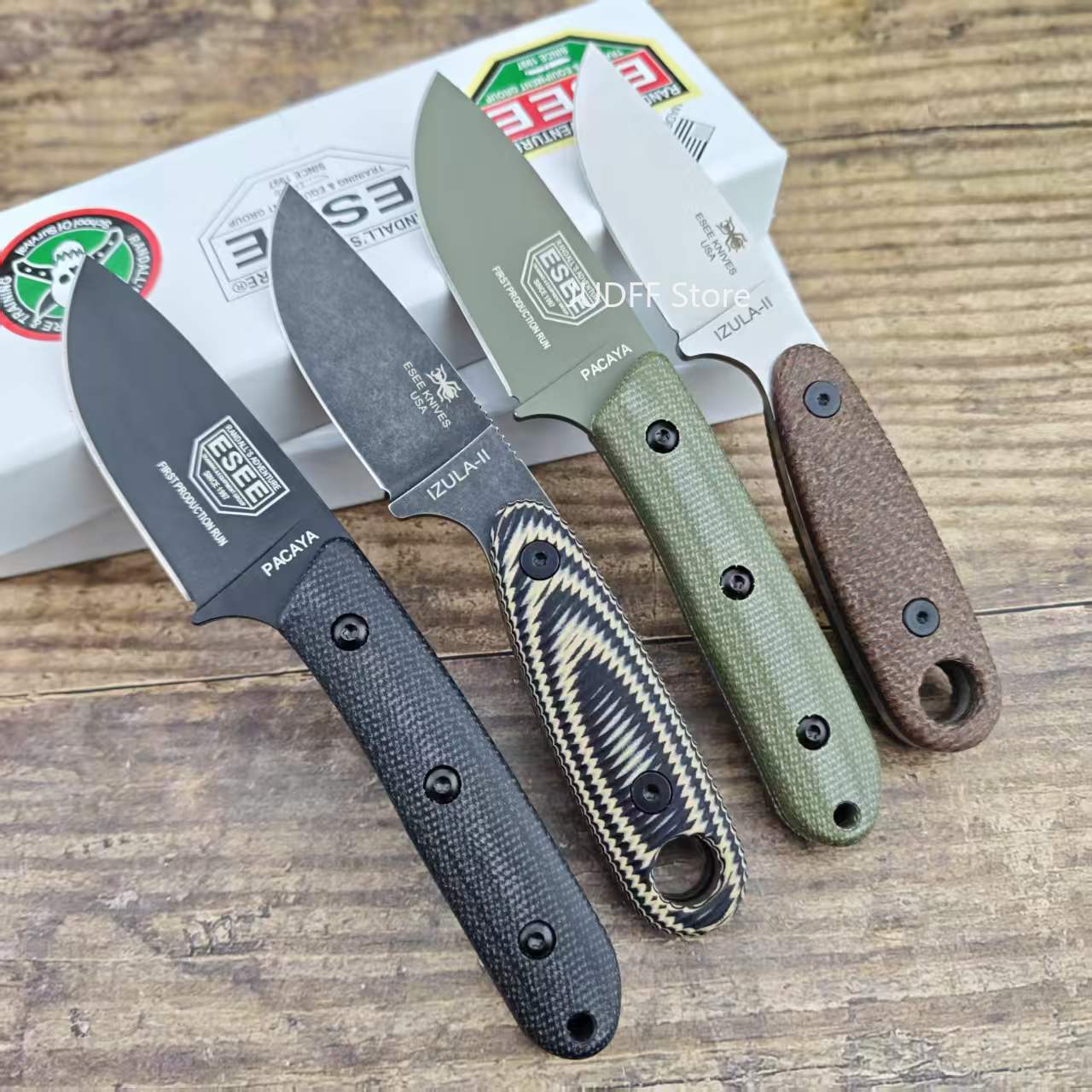 Edc Everyday Carry Knives - Couteau fixe d'extérieur ESEE IZULA/ PACAYA