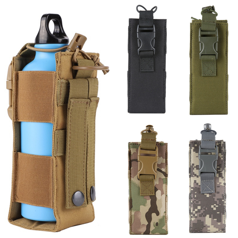 Edc Carry Holster - Pochette porte-bouteille Molle pour sports de
