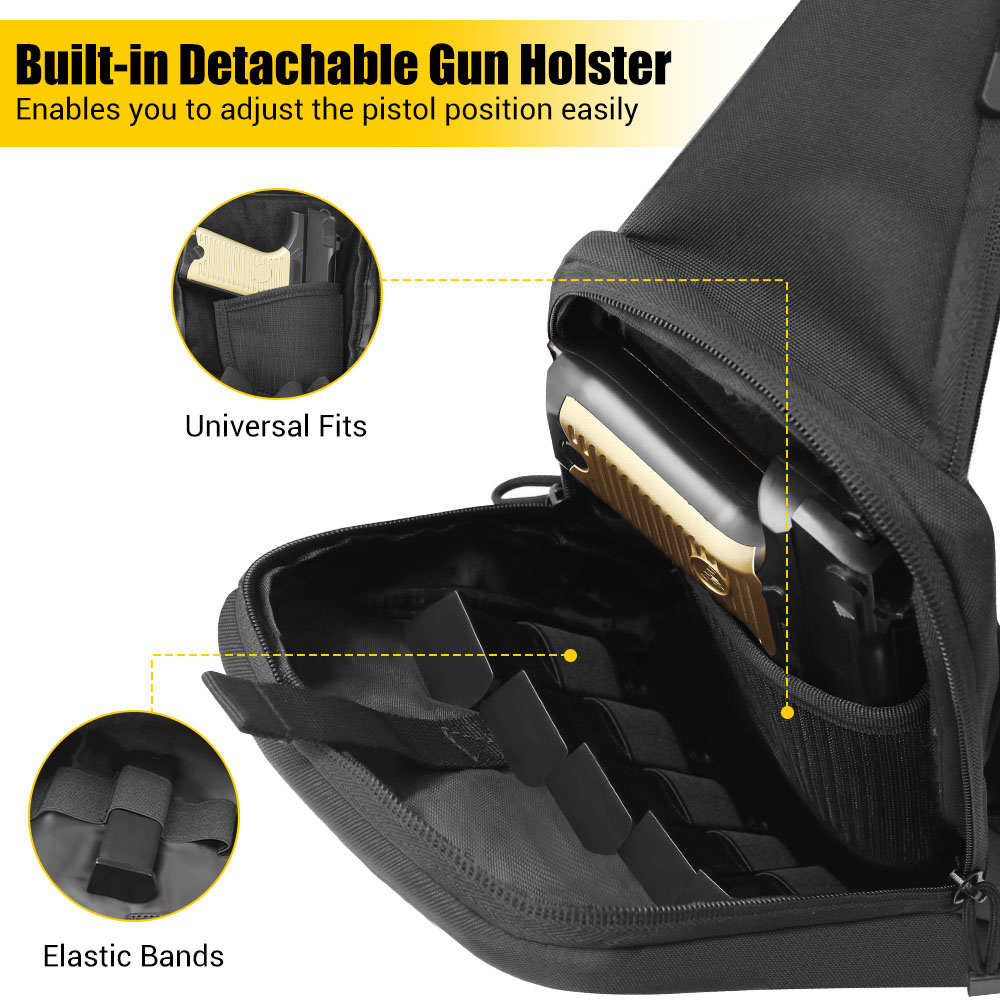 Sac tactique pour pistolet, ét - Edc Concealed Carry Holster avis et prix