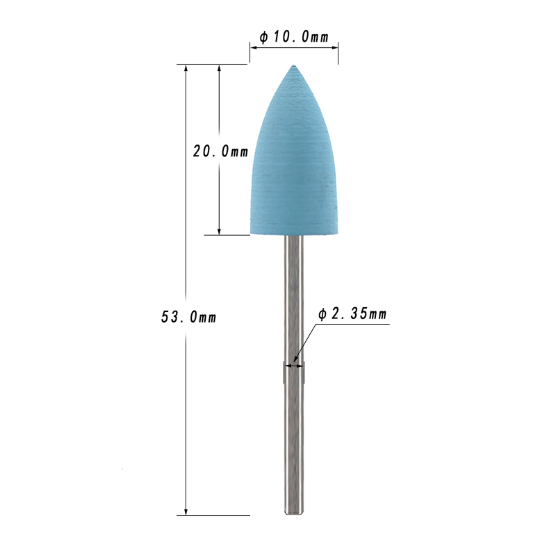 Lot de 5 embouts de ponçage en - Nail File Titanium avis et prix