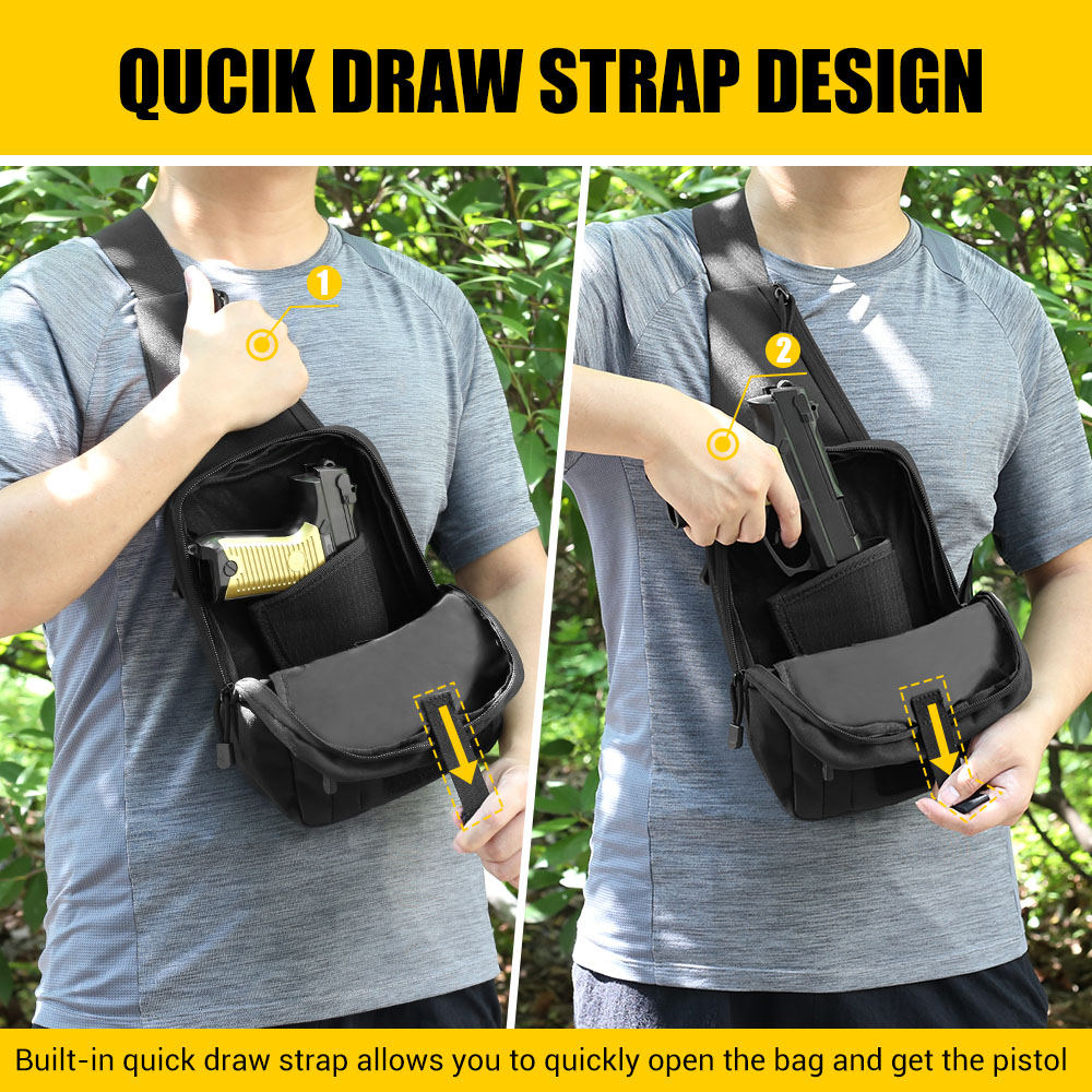 Sac pour pistolet tactique, ét - Edc Pistol Carry Bag avis et prix