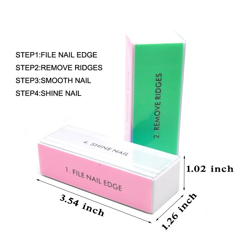 Bloc de polissage coloré à 4 v - Nail File Titanium avis et prix