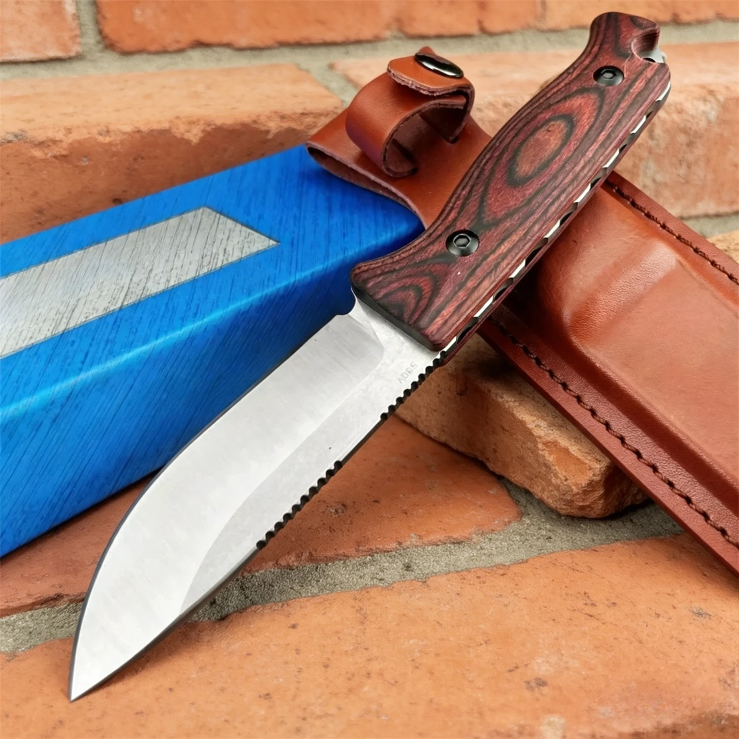 Couteau droit à lame fixe Full - Edc Carry For Men avis et prix