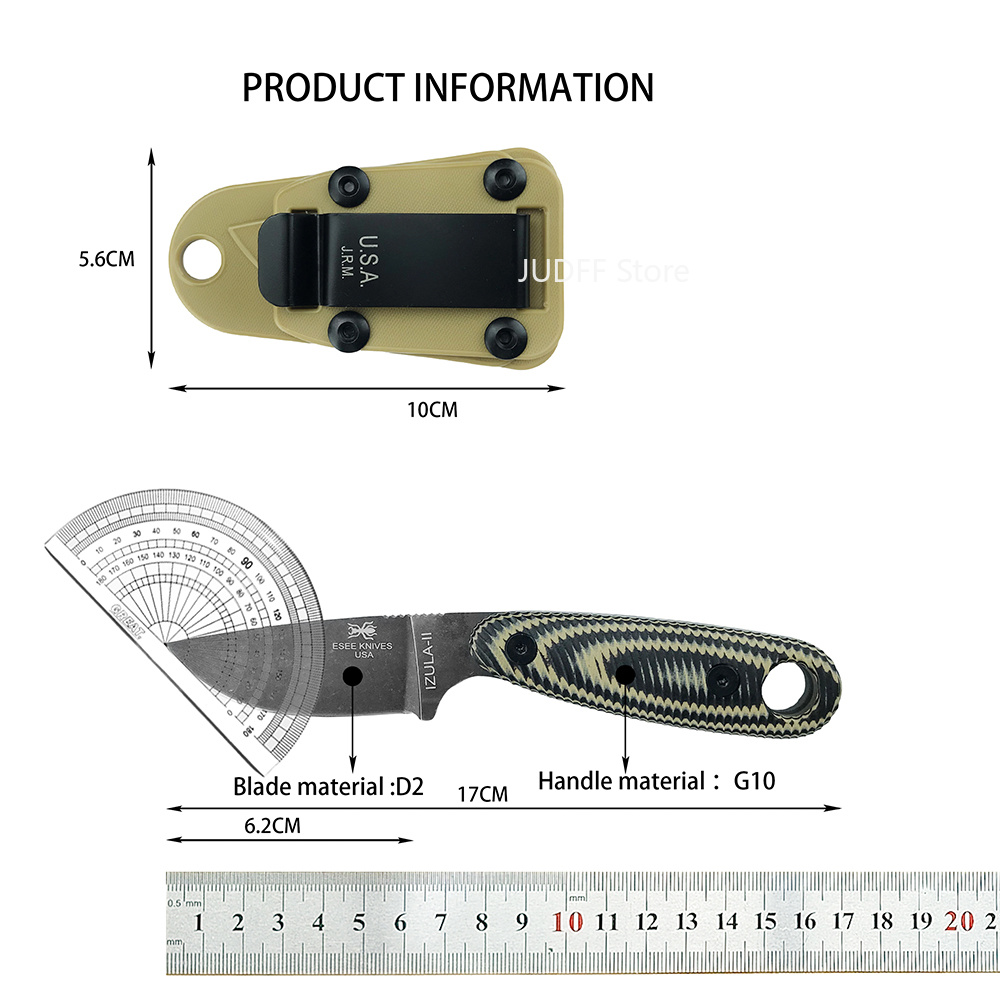 Couteau fixe d'extérieur ESEE  - Edc Everyday Carry Knives avis et prix
