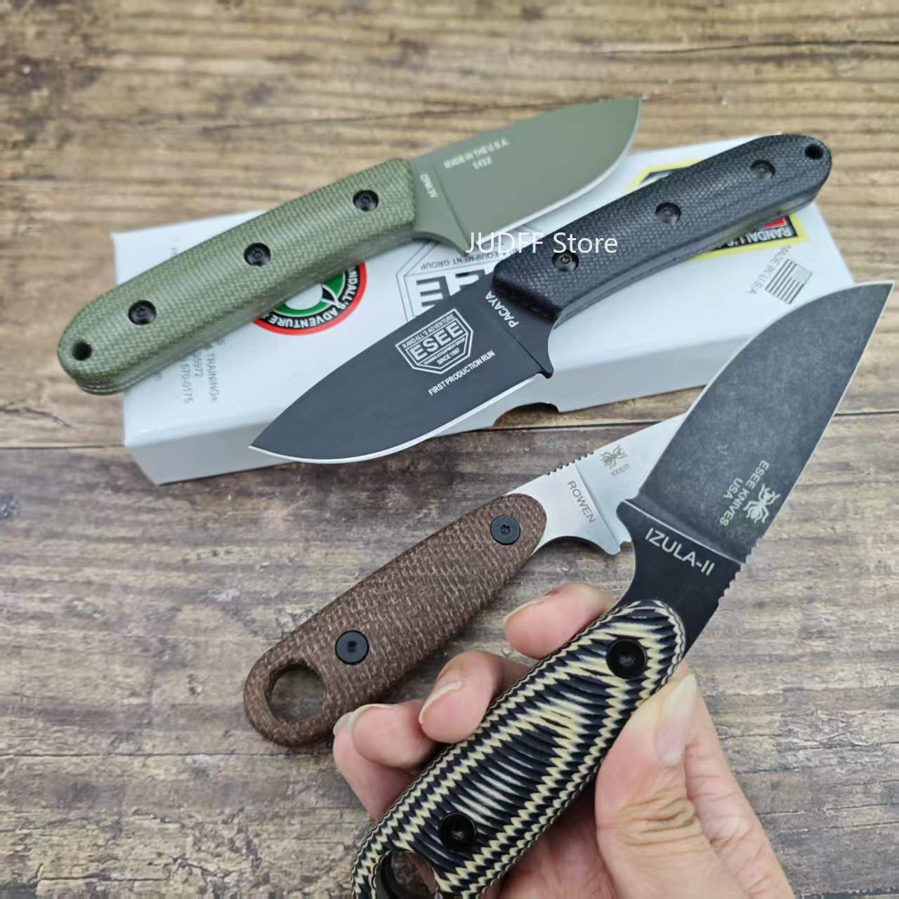 Couteau fixe d'extérieur ESEE  - Edc Everyday Carry Knives avis et prix
